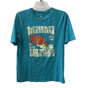 Vintage Miami Dolphins NFL T-Shirt 90s XL Boy Youth
